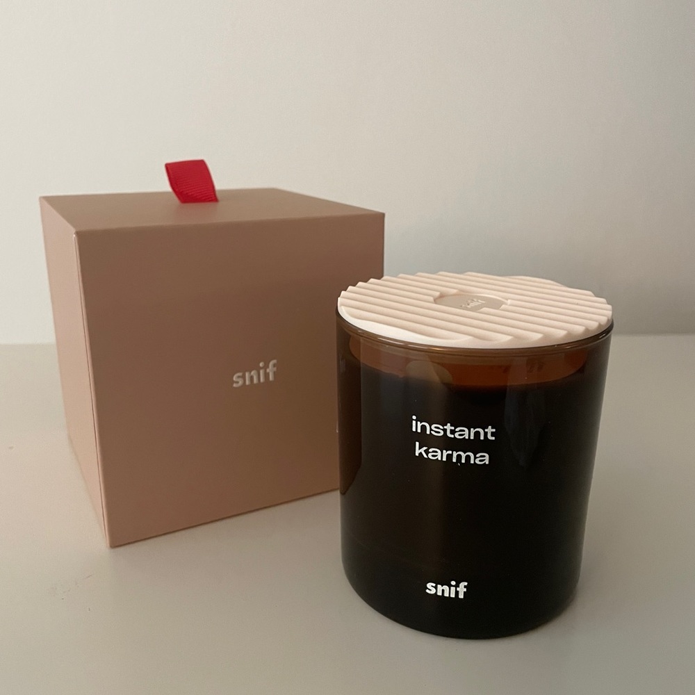 Snif instant karma Candle *NEW*